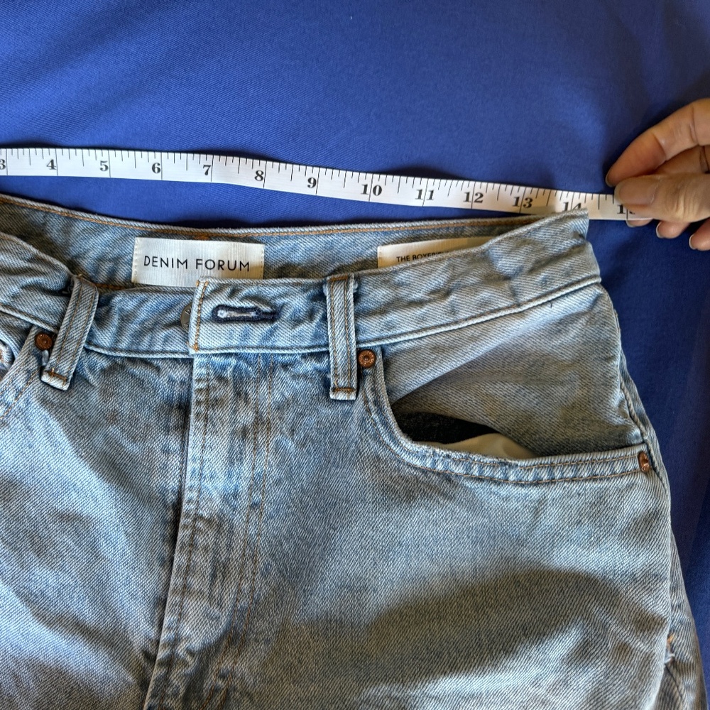 Denim Forum The boyfriend loose short 27